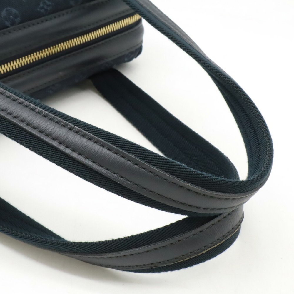 Louis Vuitton Navy Monogram Satchel - Picture 5 of 12